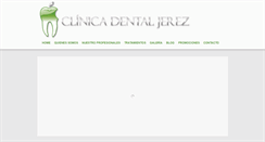Desktop Screenshot of clinicadentaljerez.net
